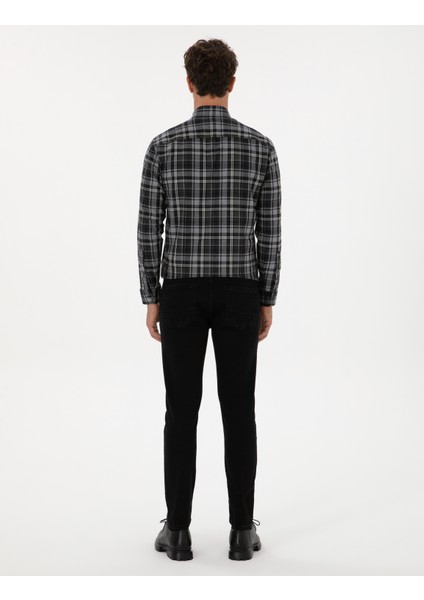 Erkek Antrasit Slim Fit Jean Pantolon 50315259-VR006 fırsatları