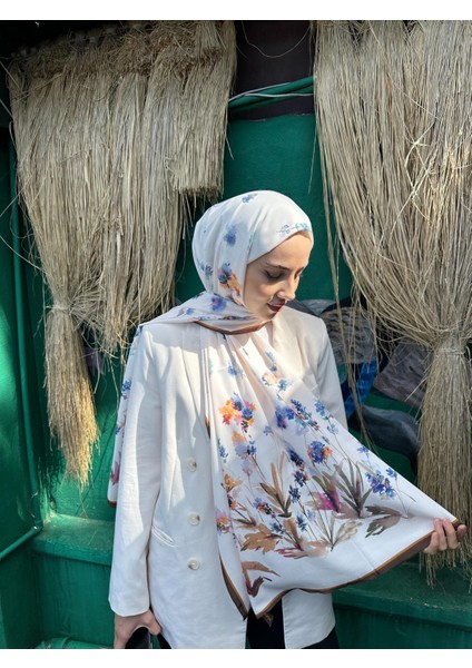 Ebru Desenli Şal