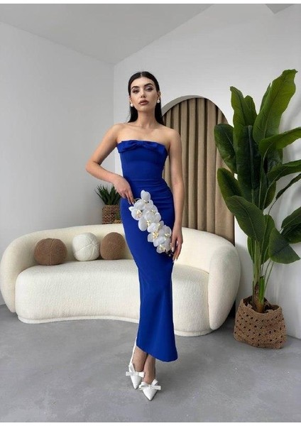 Önü Kurdaleli Kaelm Elbise