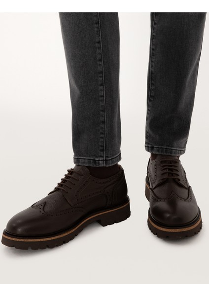 Erkek Kahverengi Ayakkabı 50315680-VR029 fiyatları