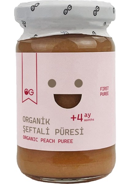 4'lü Organik Şeftali Püresi 100 G +4 Ay fiyatları
