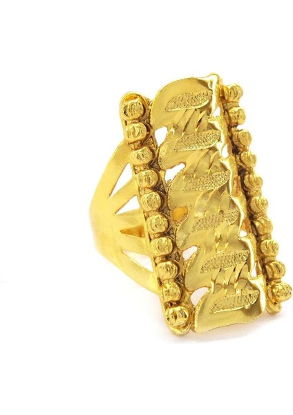 Çelik Yüzük Altın Kaplama Dorikalı Kaburga YZK-484 modelleri