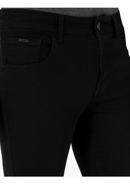 Erkek Siyah Slim Fit Jean Pantolon 50315271-VR046 indirimleri