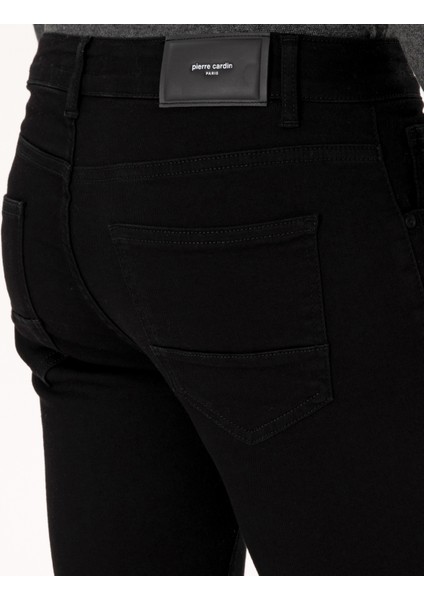 Erkek Siyah Slim Fit Jean Pantolon 50315271-VR046
