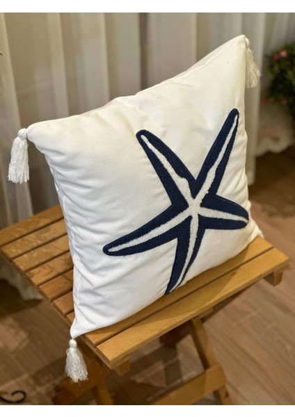 Tekli Punch Işlemeli Nakışlı Dekoratif Premium Kırlent Kılıfı modelleri