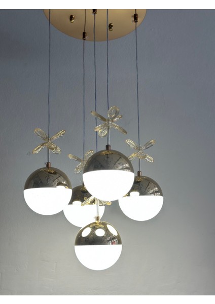 Moedern 5 Toplu Sarkıt LED Avize fiyatları