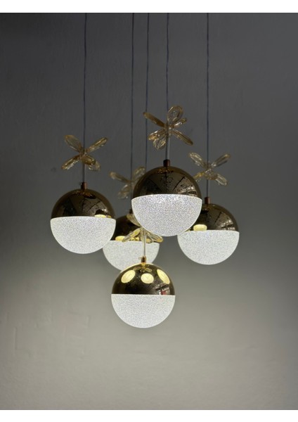 Moedern 5 Toplu Sarkıt LED Avize indirimleri