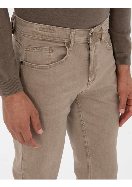 Erkek Bej Slim Fit Jean Pantolon 50315264-VR011 indirimleri