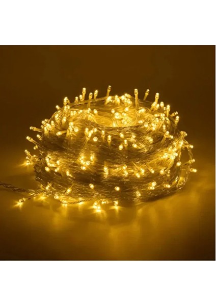 100 Ampüllü Günışığı Fişli 10 Metre LED Yılbaşı Parti Doğumgünü Ağaç Süsleme Sarkıt fiyatları