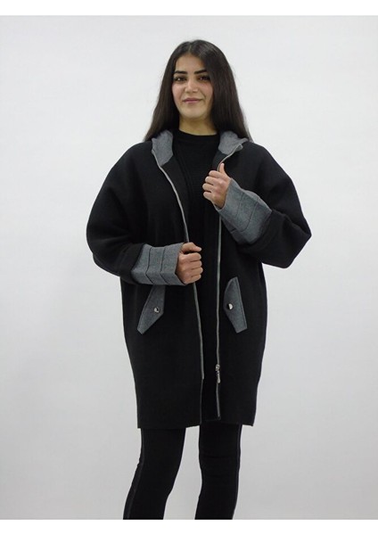 Kapüşonlu Fermuarlı Ceket modelleri