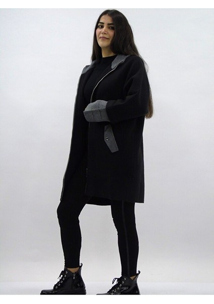 Kapüşonlu Fermuarlı Ceket fırsatları