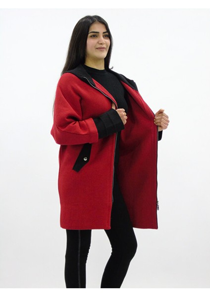 Kapüşonlu Fermuarlı Ceket fırsatları