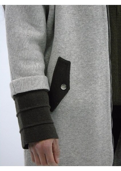 Kapüşonlu Fermuarlı Ceket indirimleri