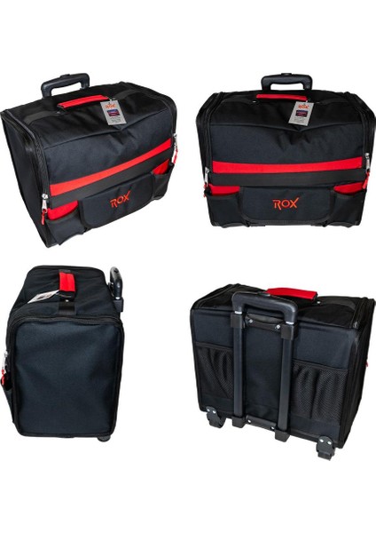 0339 Valiz Tip Tekerlekli Imperteks Bez Takım Çantası modelleri