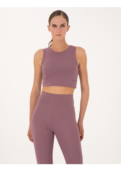 Kadın Mürdüm Crop Top Bustiyer 50314973-VR074 modelleri