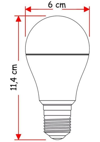 13W E27 LED Ampul 6500K - Beyaz Işık 5 Adet fiyatları