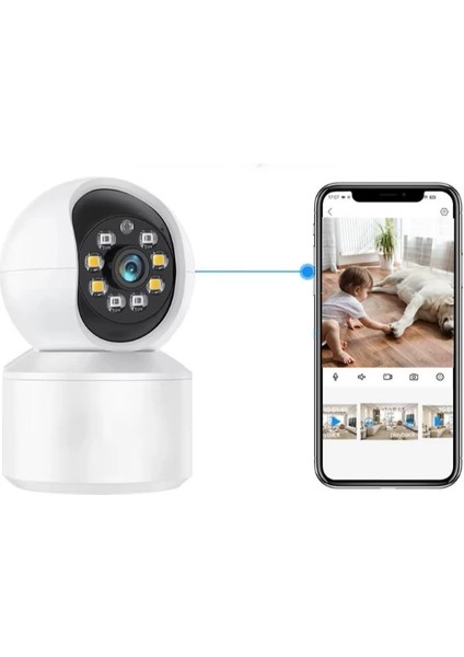 Uygulama Destekli Wi-Fi Ev Güvenlik Kamerası