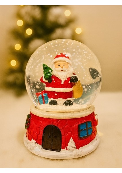 2026 Yeni Yıl LED Işıklı Sevimli Noel Baba Kar Küresi – 2026 Yılbaşı Temalı Dekoratif Süs 47 fiyatları