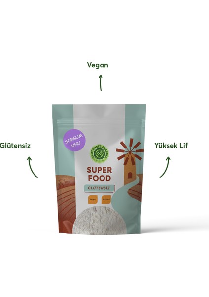 Glütensiz Sorgum Unu 500 g modelleri
