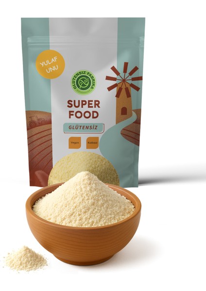 Glütensiz Yulaf Unu 1 Kg fiyatları