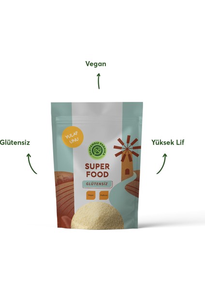 Glütensiz Yulaf Unu 1 Kg modelleri