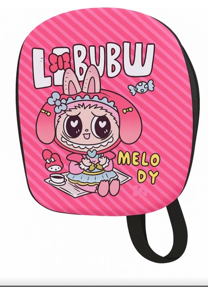 Labubu Kız Çocuk Okul Çantası Pembe