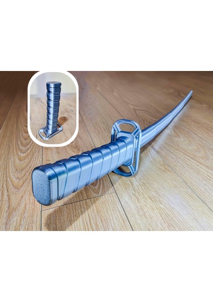 3D Katlanabilir Katana Kılıç 80 cm – 3D Baskı Dekoratif