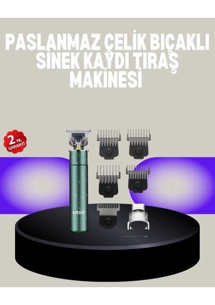 4 Limit Taraklı Ipx5 Su Geçirmez Saç Kesme Makinesi