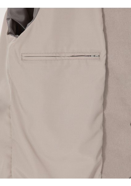 Erkek Gri Suni Deri Ceket 50318155-570