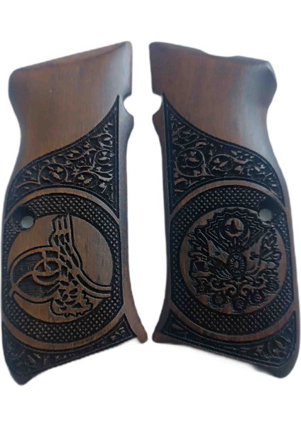 Sarsılmaz Mega ve K11 ve Liğht Uyumlu Ahşap Kabze