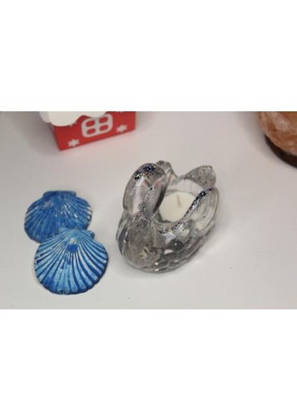 El Yapımı Epoksi Reçine Şık Tasarım Saksı/dekoratif Objeler (Çiçeksiz) - Kadın Emeği indirimleri