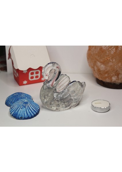 El Yapımı Epoksi Reçine Şık Tasarım Saksı/dekoratif Objeler (Çiçeksiz) - Kadın Emeği