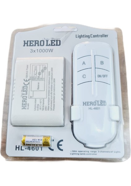 3*100 3 Kademeli Avize Kumandası | Uzaktan Aydınlatma Kontrolü modelleri