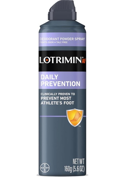 Deodorant Powder Spray Daily Prevention 160GR