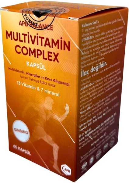 Multivitamin Komplex 60 Apb