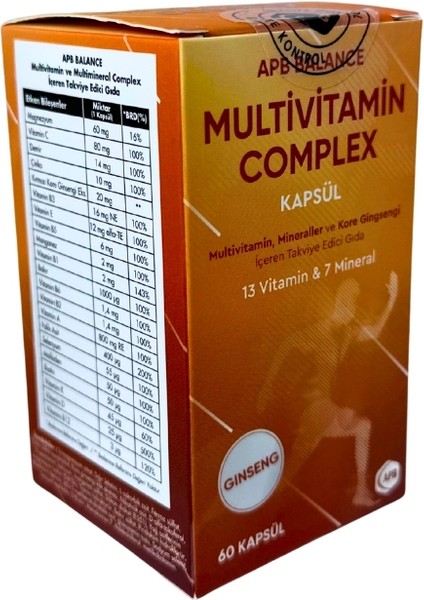 Multivitamin Komplex 60 Apb