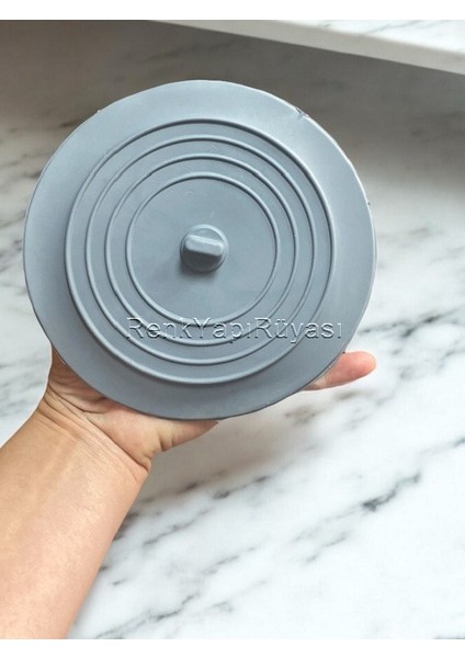 Koku Önleyici Silikon Mat Mutfak Banyo Lavabo Balkon Gider Tıpası Tıkacı Kapağı 1 Adet Renkli modelleri