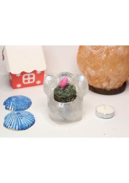 El Yapımı Epoksi Reçine Şık Tasarım Saksı/dekoratif Objeler (Çiçeksiz) - Kadın Emeği indirimleri