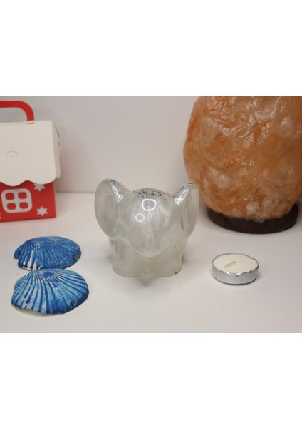 El Yapımı Epoksi Reçine Şık Tasarım Saksı/dekoratif Objeler (Çiçeksiz) - Kadın Emeği