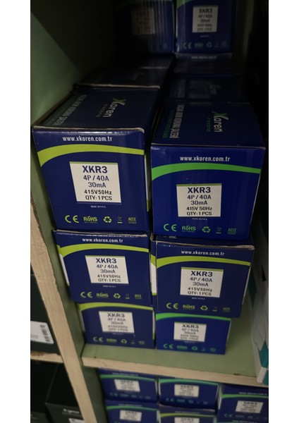 4X40A 30MA Kaçak Akım Rölesi