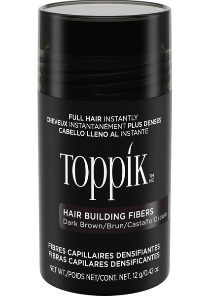 Hair Building Fibers Koyu Kahverengi 12GR