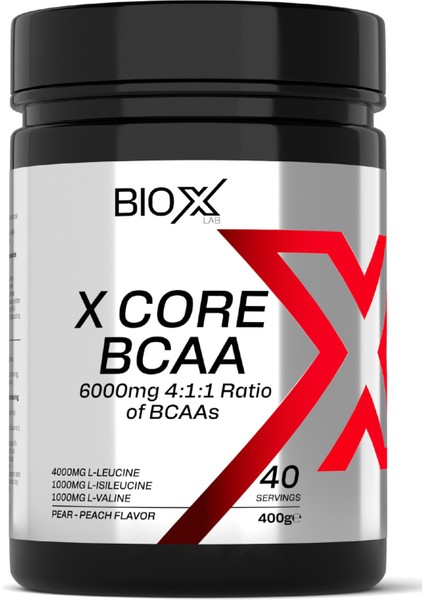 Bioxlab X-Core Bcaa Şeftali & Armut Mix Aromalı - 400 gr - 40 Servis Amino Asit modelleri