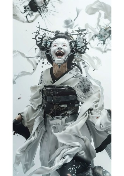 Uzak Doğu Robotlar Vol 2 Ev Duvar Salon Güzellik Salonu Ofis Dükkan Dekarasyon Kanvas Tablo fiyatları