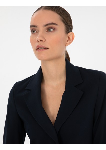 Kadın Lacivert Slim Fit Ceket 50319423-VR033 fiyatları