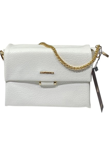 Kadın Yumuşak Deri Zincir Detaylı Bölmeli Şık Zarif El & Omuz ve Çapraz Askılı fırsatları