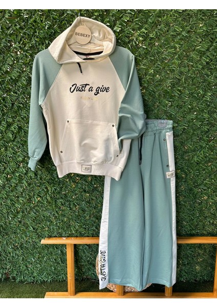 Oust A Give Baskılı Kız Eşofman Takımı