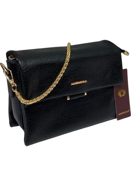 Kadın Yumuşak Deri Zincir Detaylı Bölmeli Şık Zarif El & Omuz ve Çapraz Askılı fırsatları