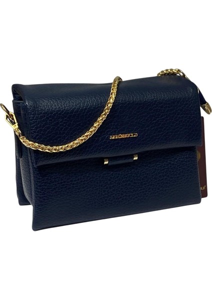 Kadın Yumuşak Deri Zincir Detaylı Bölmeli Şık Zarif El & Omuz ve Çapraz Askılı modelleri