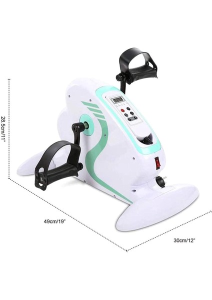 Elektrikli Mini Egzersiz Bisikleti Aktif Pasif El Ayak Kol Bacak Egzersiz Aleti CKS74 fırsatları