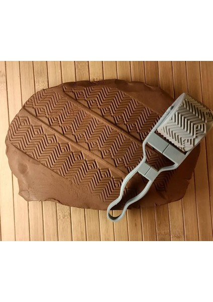 5 cm Doku Rulosu Aztec Antik Desen Silindir Desen Oklavası Mühür Baskı Seramik ve Polimer Kil fiyatları
